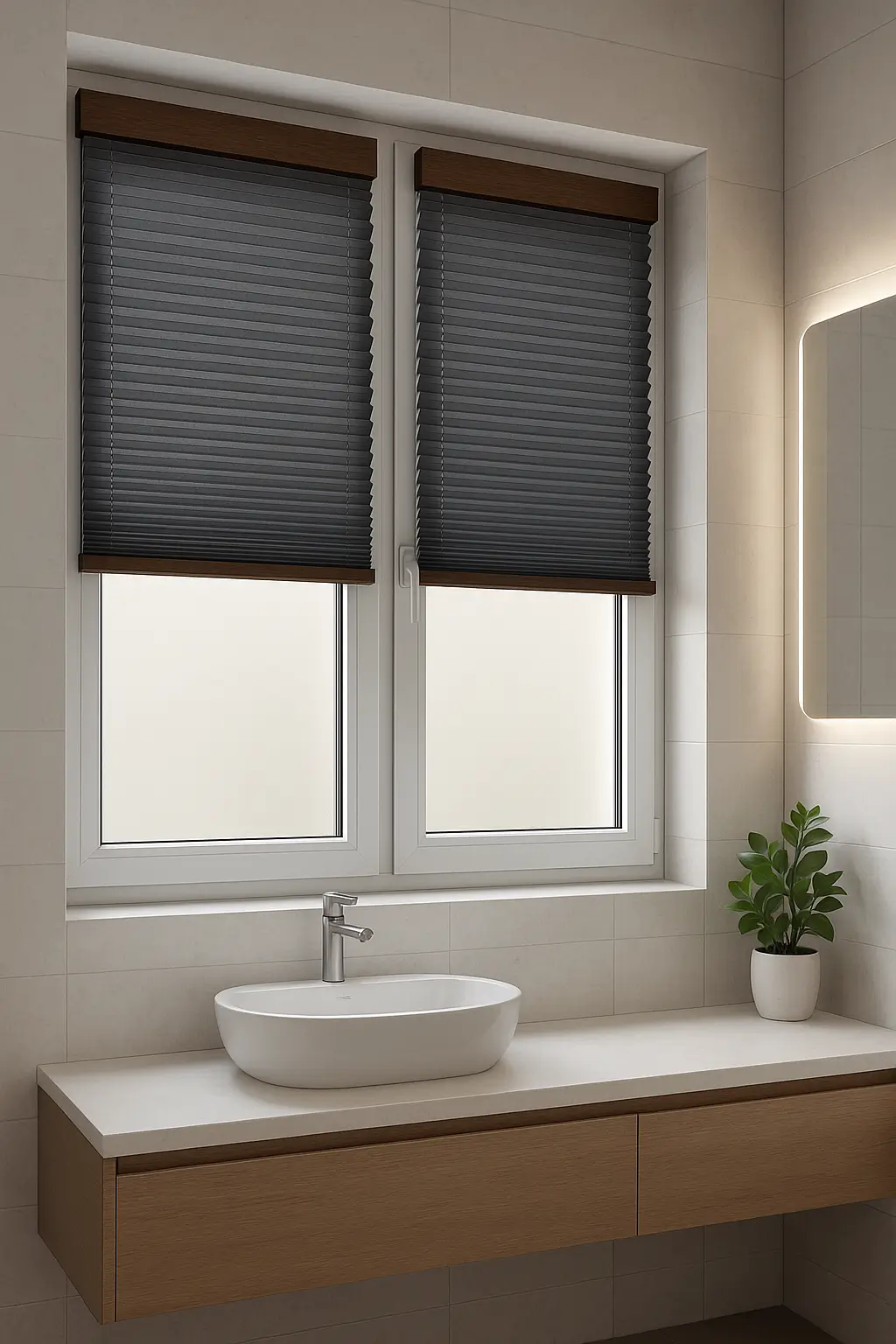 Plisy COSIMO – góra/dół — przykład 4