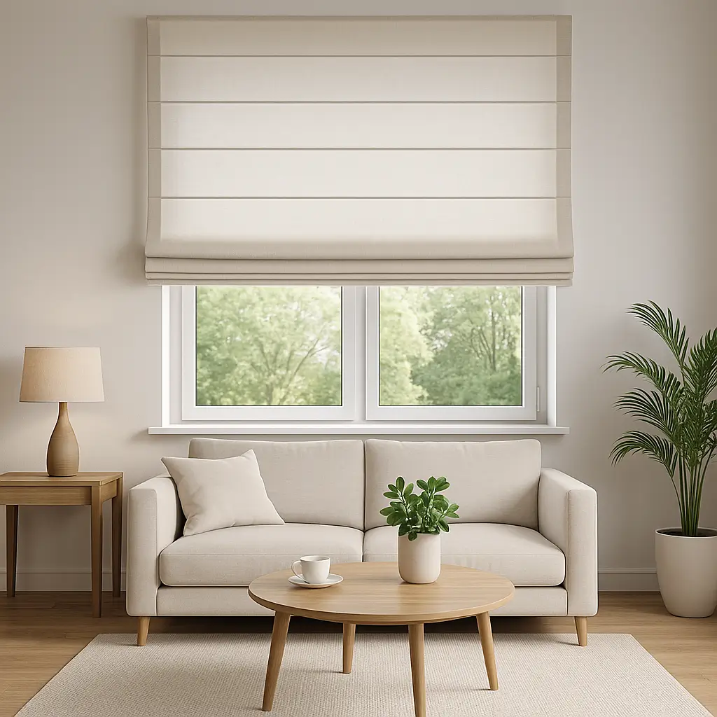 Rolety rzymskie — przykład 1