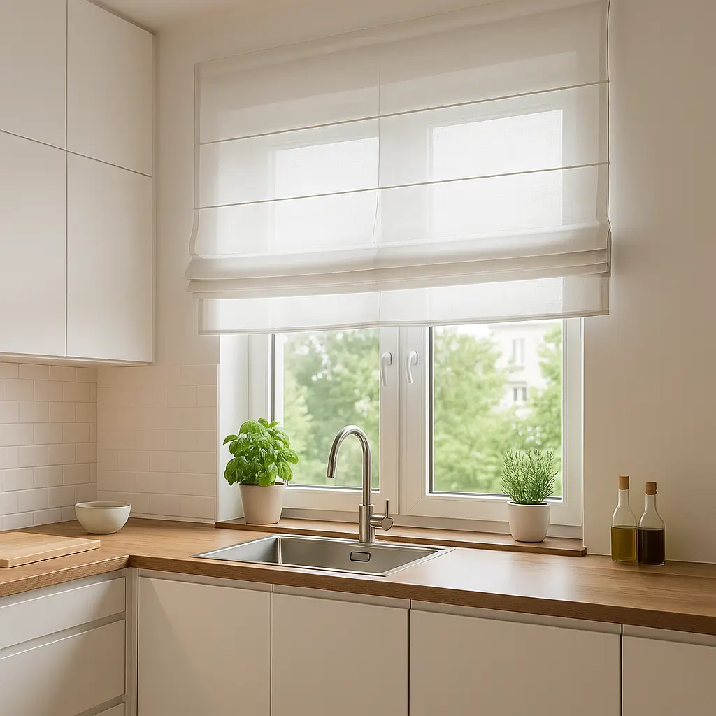 Rolety rzymskie — przykład 3