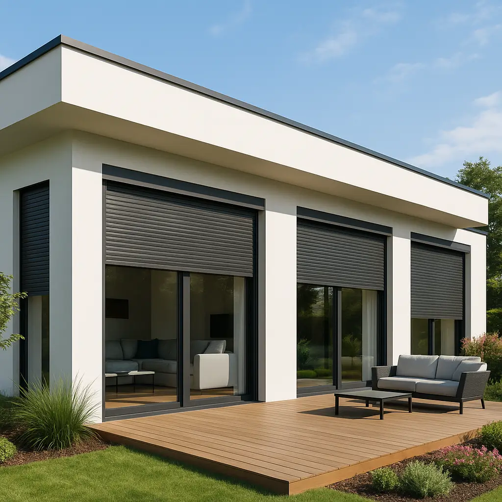 Rolety zewnętrzne standardowe — realizacja